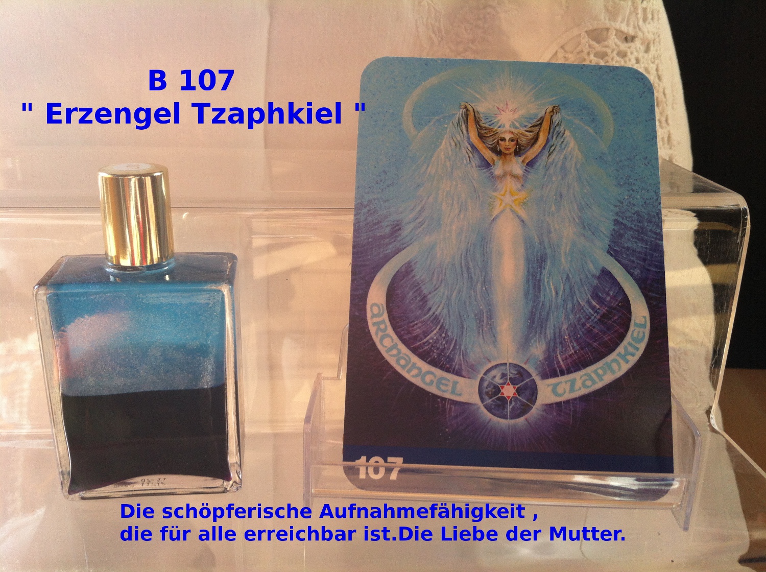 B 107 Opalisierendes Türkis/Tiefmagenta